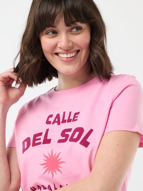 Camiseta estampada - Kiabi