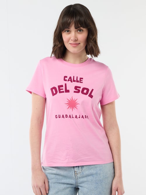 Camiseta estampada - Kiabi