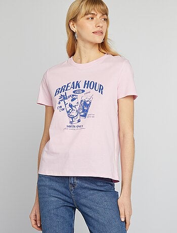 Camiseta estampada