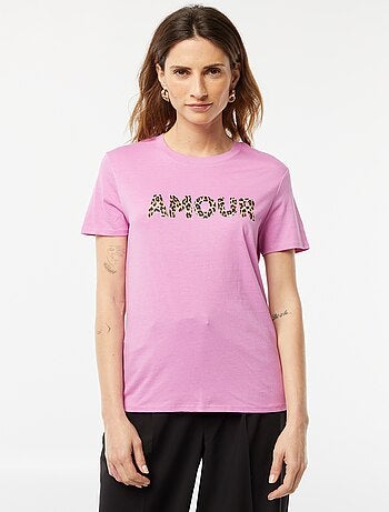 Camiseta estampada