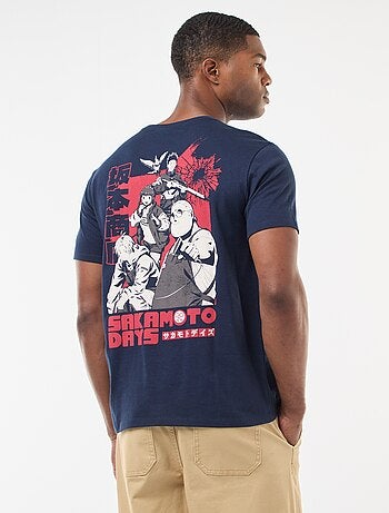 Camiseta estampada 'Sakamoto Days' de manga corta
