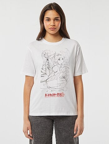 Camiseta estampada 'Sakura'