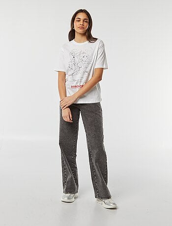 Camiseta estampada 'Sakura'