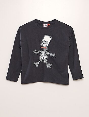 Camiseta estampada 'Simpson' - Halloween