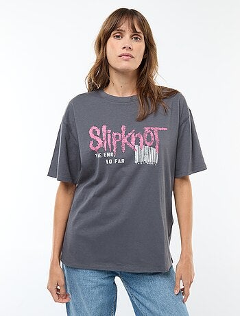 Camiseta estampada 'Slipknot'