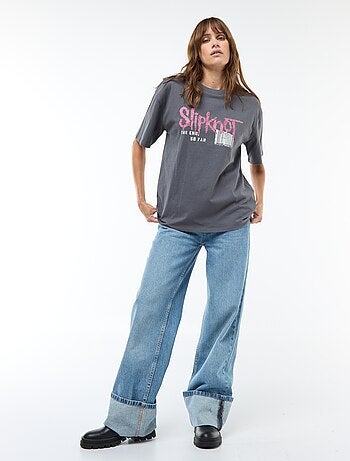 Camiseta estampada 'Slipknot'