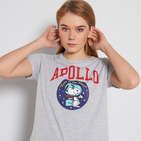 camiseta snoopy mujer