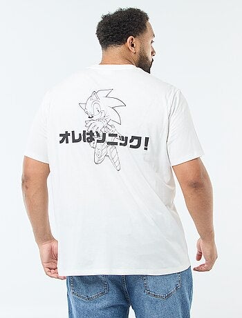 Camiseta estampada 'Sonic'