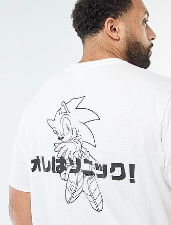 Camiseta estampada 'Sonic'