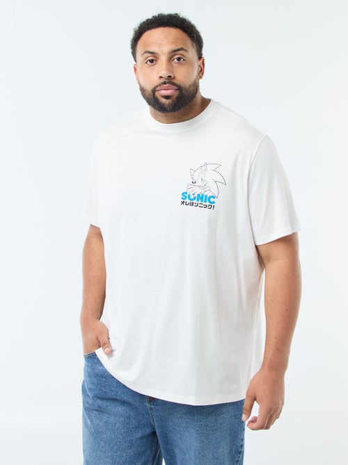 Camiseta estampada 'Sonic' - Kiabi