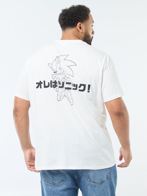 Camiseta estampada 'Sonic' - Kiabi