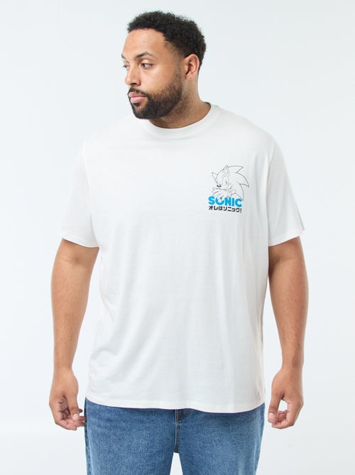 Camiseta estampada 'Sonic' - Kiabi
