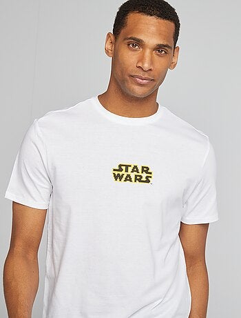 Camiseta estampada 'Star Wars' de manga corta