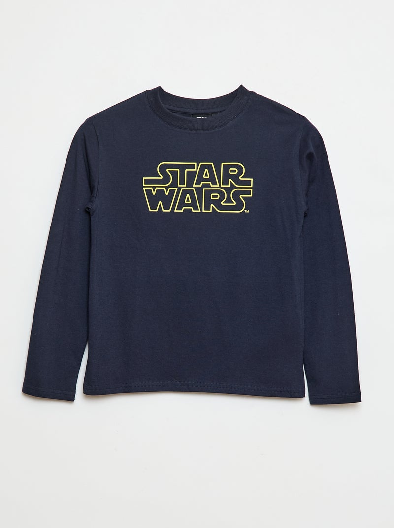 Camiseta estampada 'Star Wars' 'Disney' Azul - Kiabi