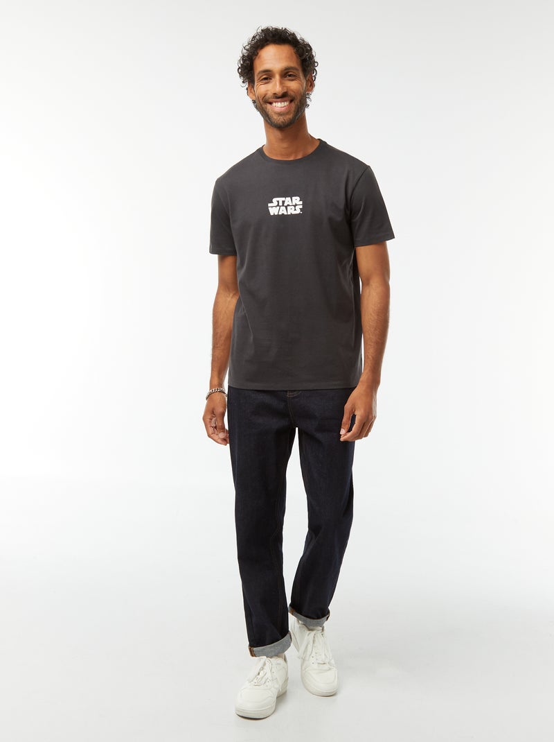 Camiseta estampada 'Star Wars' Gris - Kiabi