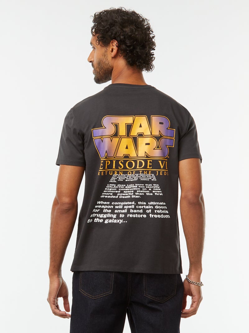 Camiseta estampada 'Star Wars' Gris - Kiabi