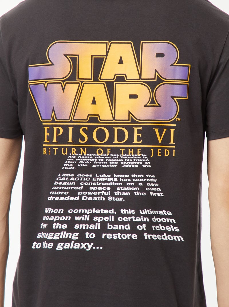Camiseta estampada 'Star Wars' Gris - Kiabi