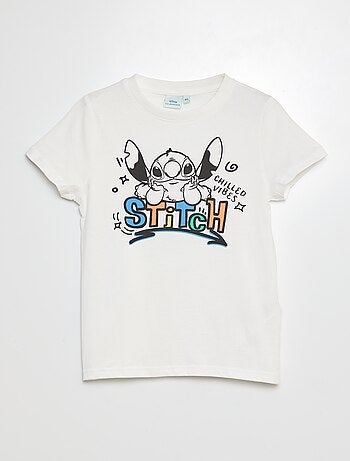 Camiseta estampada 'Stitch'