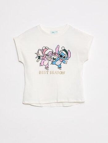 Camiseta estampada 'Stitch'