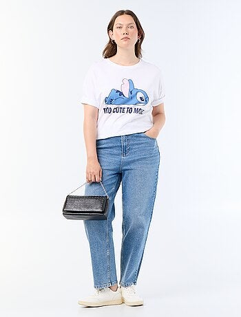 Camiseta estampada 'Stitch'