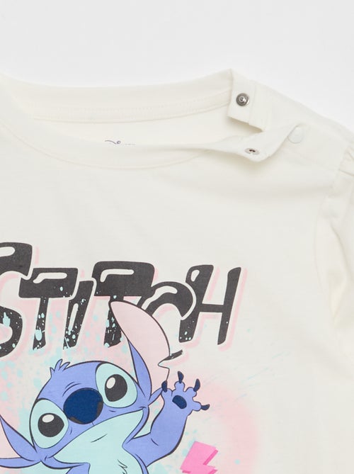 Camiseta estampada 'Stitch' de manga corta - colección fácil de poner - Kiabi