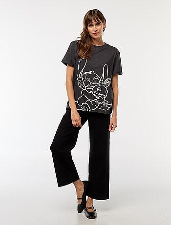 Camiseta estampada 'Stitch'