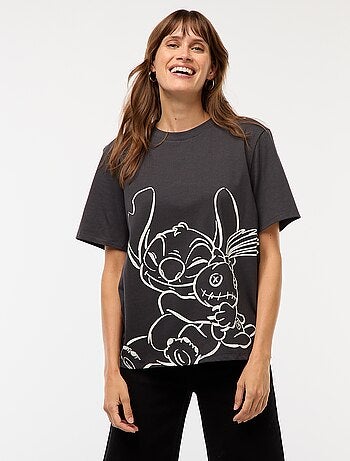 Camiseta estampada 'Stitch'