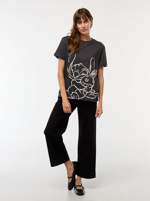 Camiseta estampada 'Stitch' - Kiabi