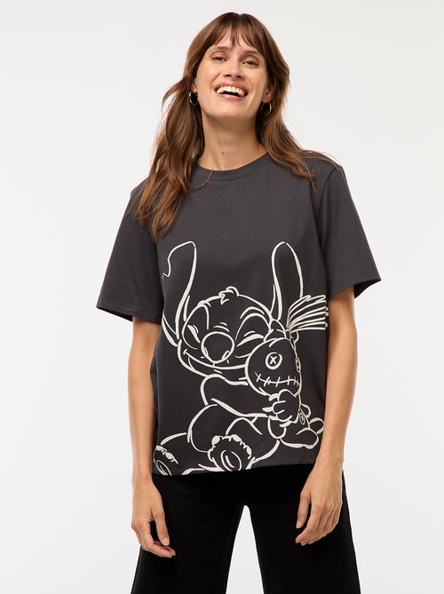 Camiseta estampada 'Stitch' - Kiabi