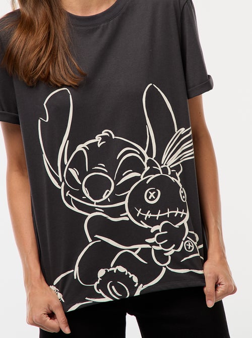 Camiseta estampada 'Stitch' - Kiabi