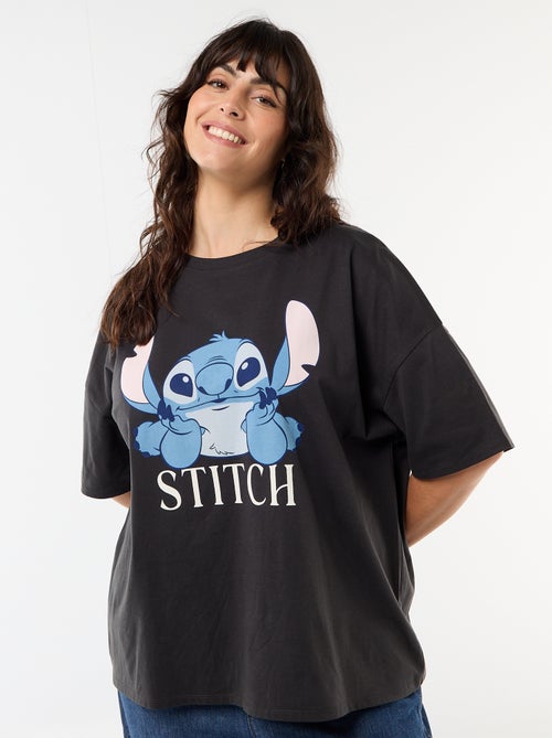 Camiseta estampada 'Stitch' - Kiabi
