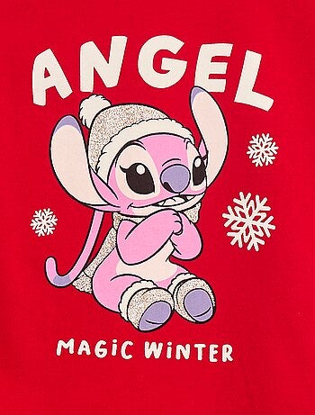 Camiseta estampada 'Stitch'