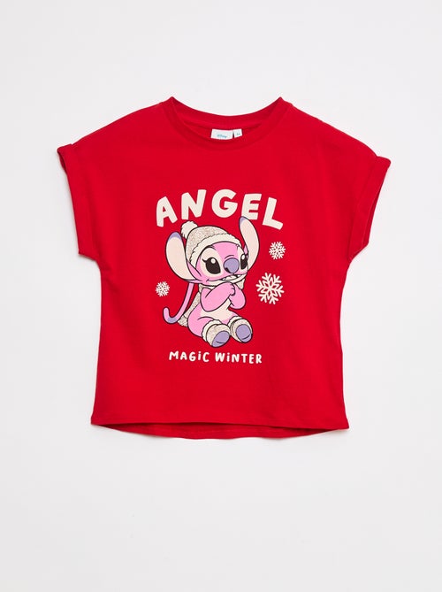 Camiseta estampada 'Stitch' - Kiabi