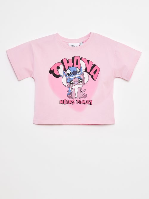 Camiseta estampada 'Stitch' - Kiabi