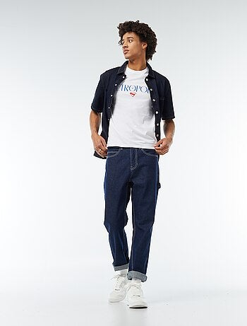 Camiseta estampada 'Super-man'