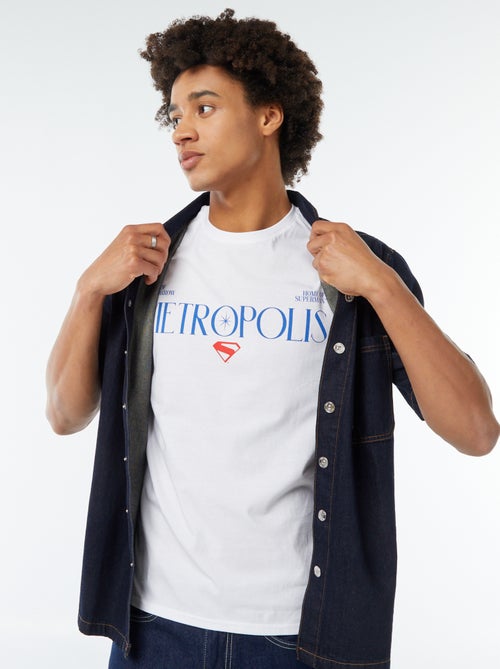 Camiseta estampada 'Super-man' - Kiabi