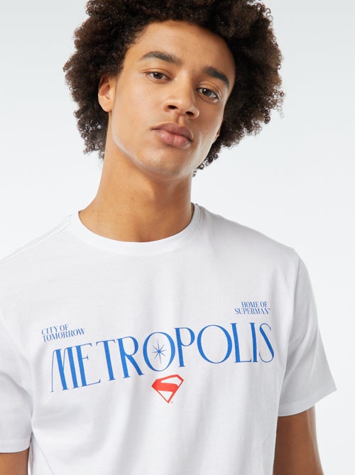 Camiseta estampada 'Super-man' - Kiabi