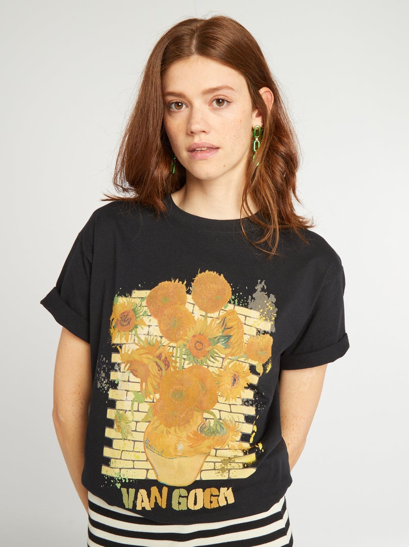 Camiseta estampada 'The National Gallery' NEGRO - Kiabi