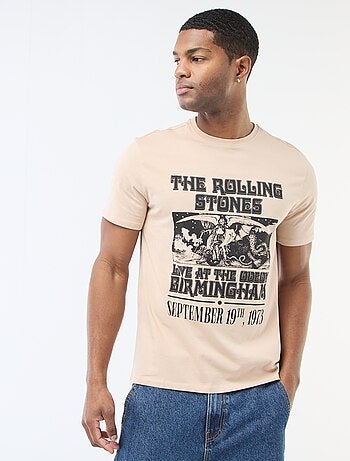 Camiseta estampada 'The Rolling Stones'