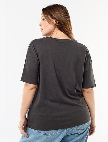 Camiseta estampada 'The Rolling Stones' de manga corta