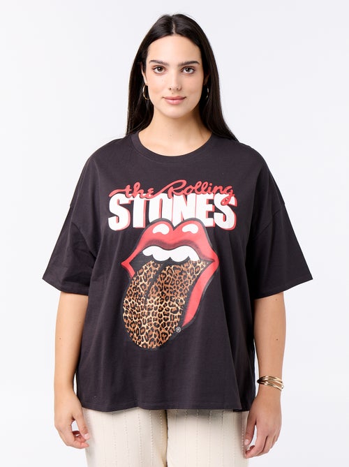 Camiseta estampada 'The Rolling Stones' - Kiabi