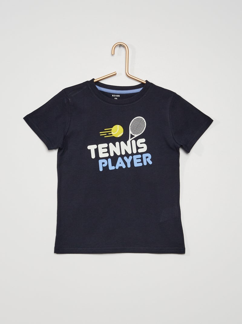 Camiseta estampada 'tigre' AZUL - Kiabi