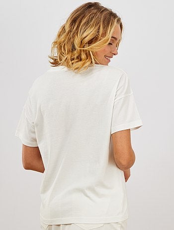 Camiseta estampada 'University' - Kiabi