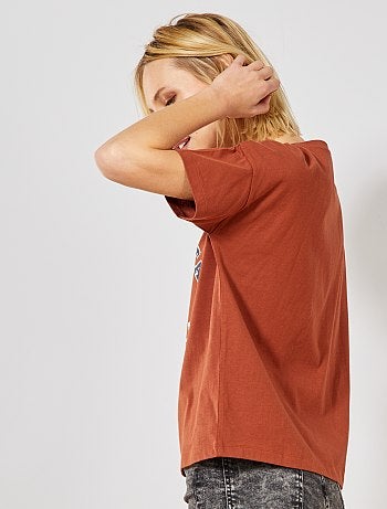 Camiseta estampada 'University' - Kiabi