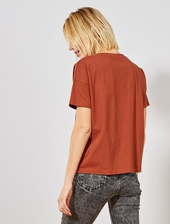 Camiseta estampada 'University' - Kiabi