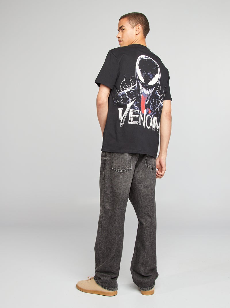 Camiseta estampada 'Venom' NEGRO - Kiabi