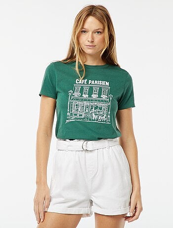 Camiseta estampada