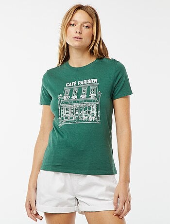 Camiseta estampada