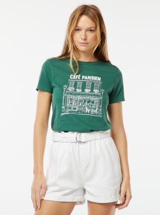 Camiseta estampada