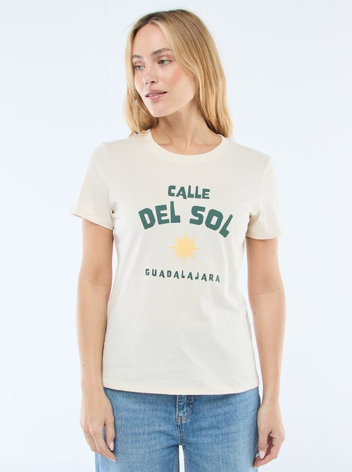 Camiseta estampada - Kiabi